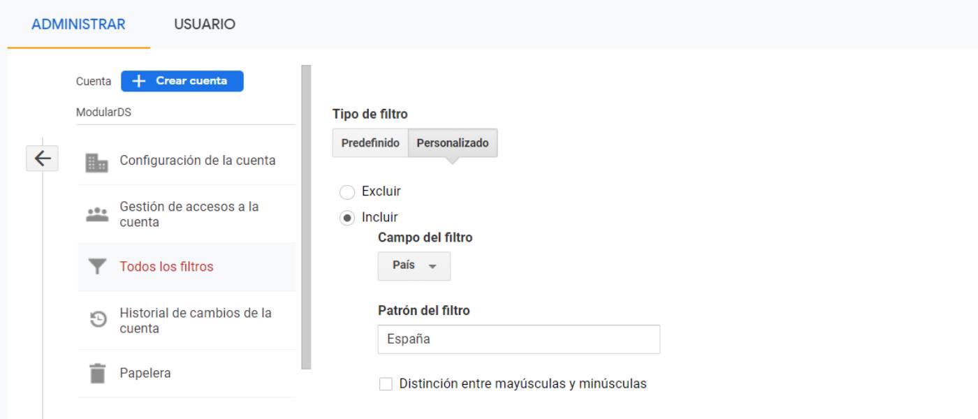 Filtro Demográfico Blog Modular