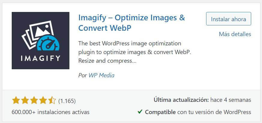 Imagify Plugin