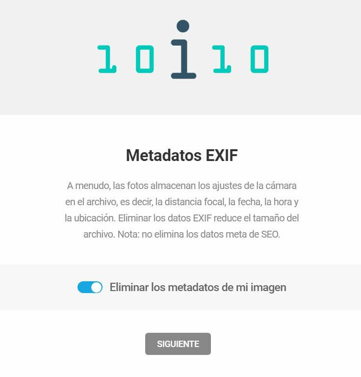 Metadatos WP Smush Imagenes