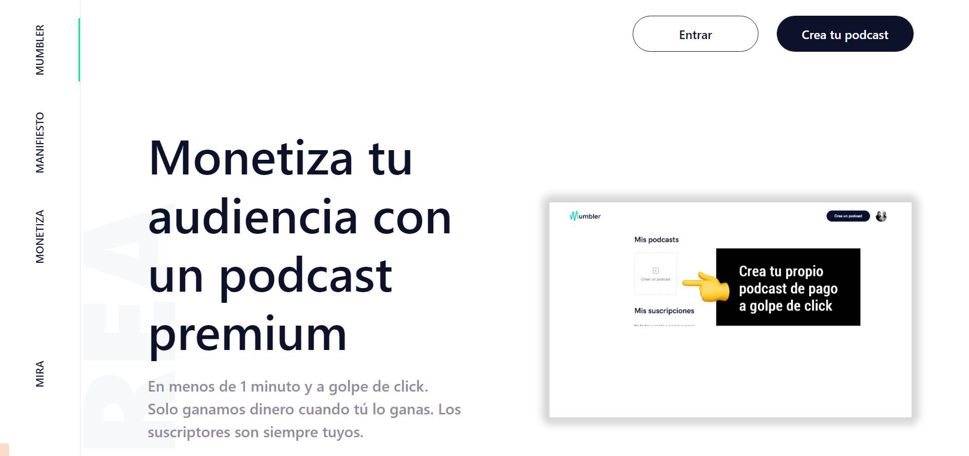 Mumbler Herramienta No-Code