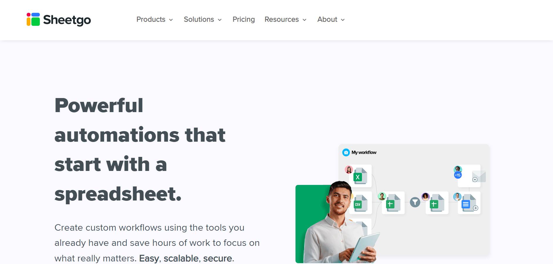 Sheetgo Herramienta No-Code