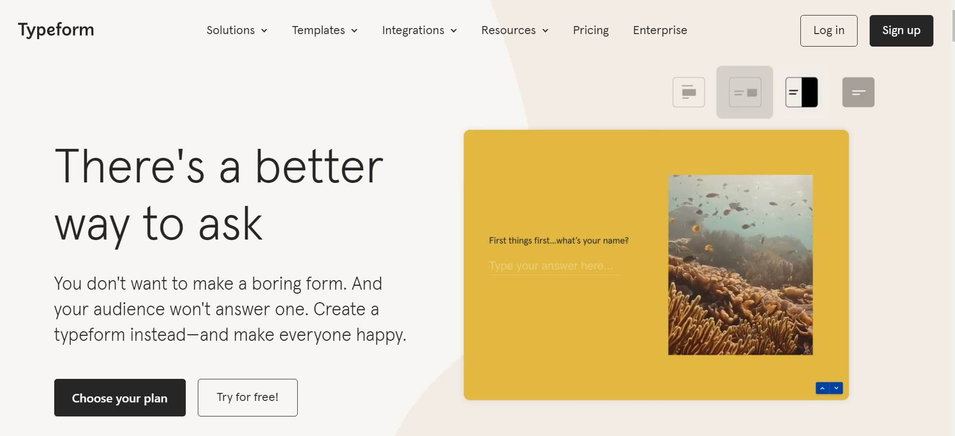 TypeForm Herramienta No-Code