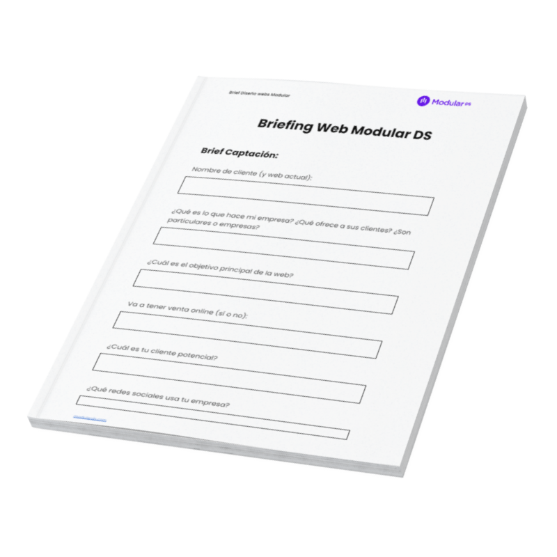 Briefing Web Modular DS