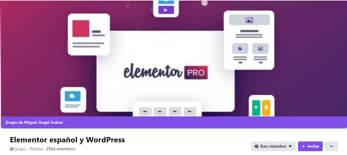 Elementor Español WordPress Comunidad