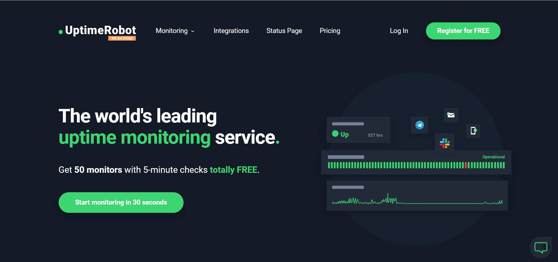 Uptime Robot Monitor Modular