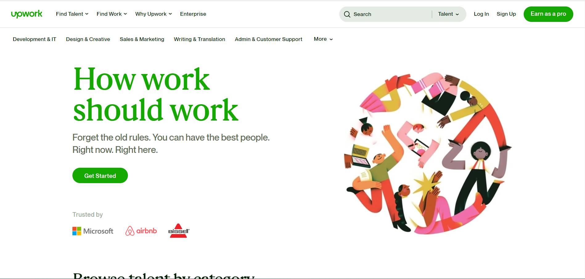 Uptowork Portales Freelance Diseñadores Web