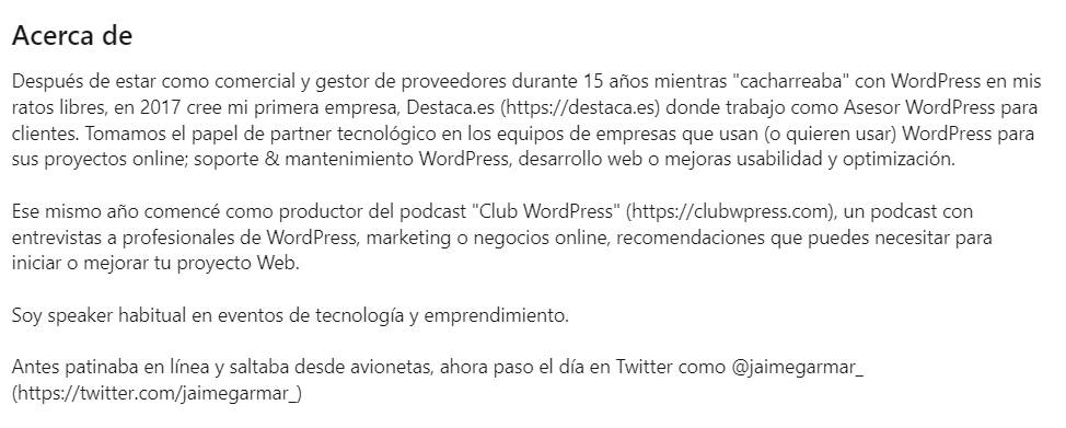 About Linkedin Improve Web Designer Profile