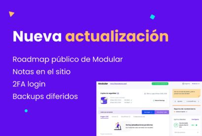 Actualización de Modular enero 2023_ Roadmap público, notas, 2FA y backups diferidos