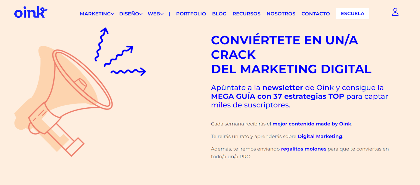 oink my god mejores newsletters seo español
