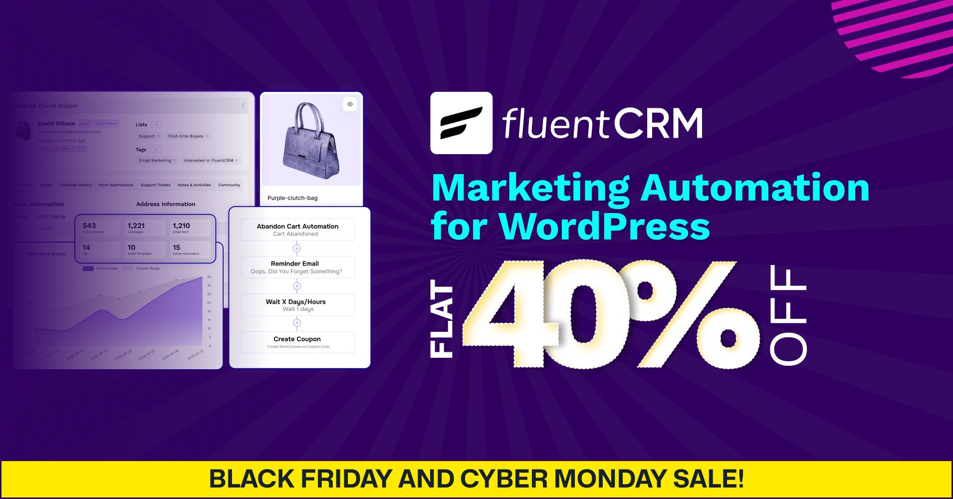 FluentCRM Black Friday Modular DS