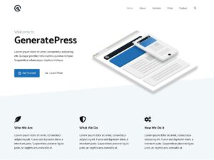 GeneratePress Modular WordPress