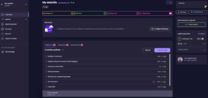 Monitoring performance, website health, and safety with Modular DS