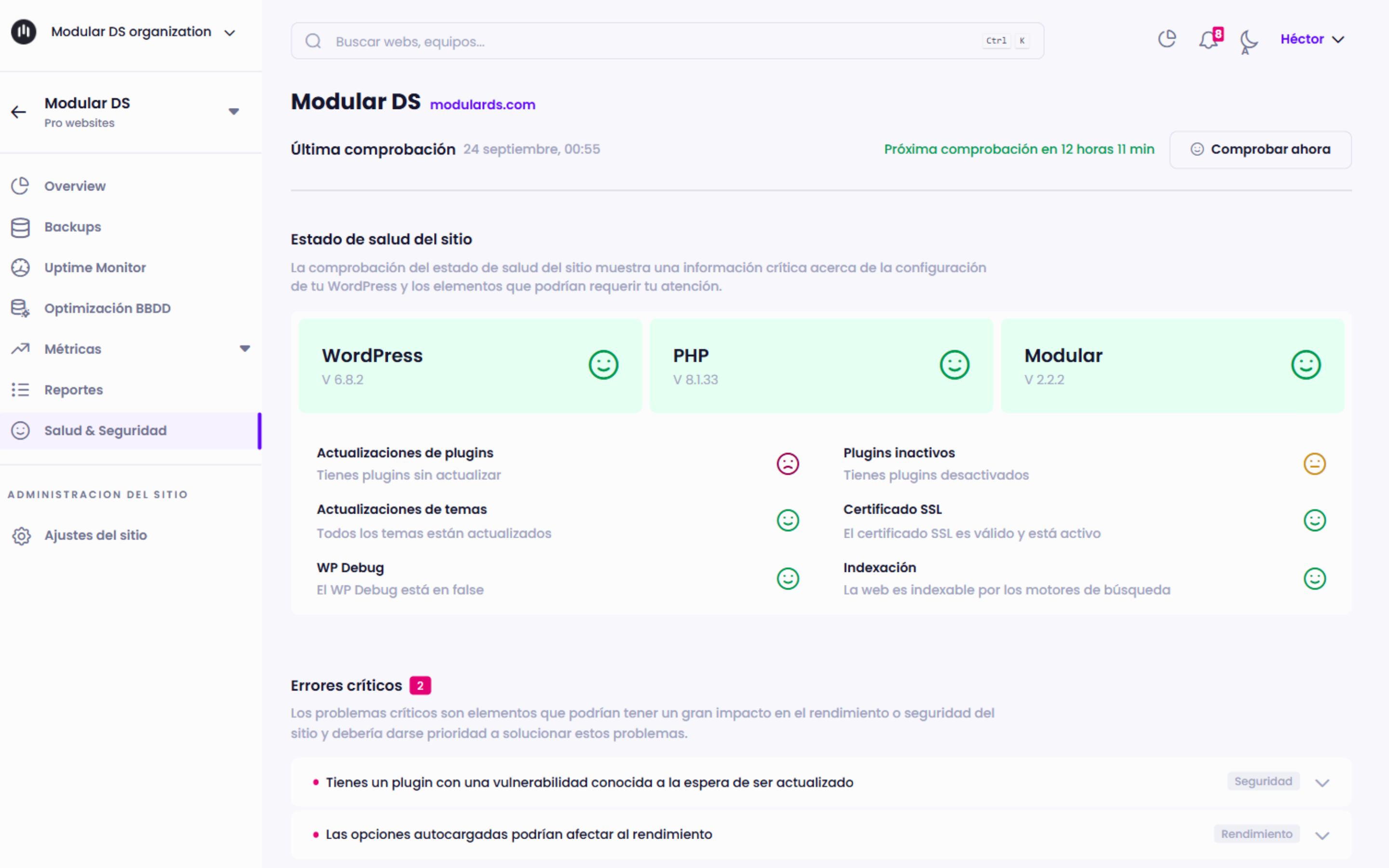 salud seguridad modular ds nuevo